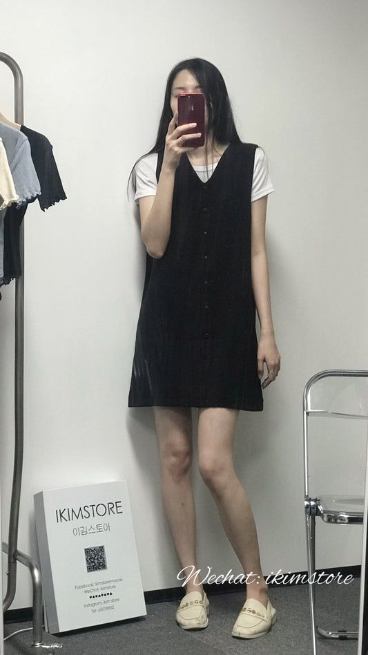 【現貨】氣質西裝背心裙 2色入 <KR> - IKIMSTORE