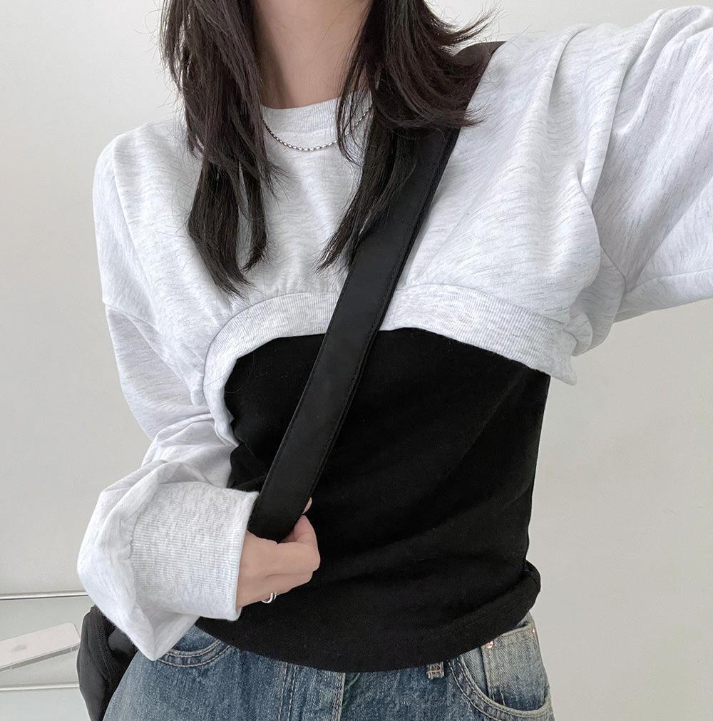 🇰🇷韓製Bolero短版衛衣<KR> - IKIMSTORE
