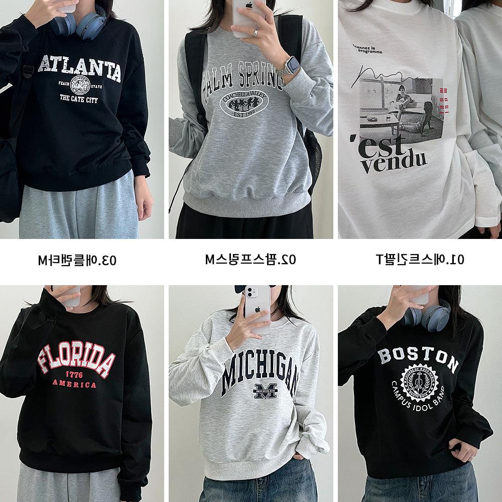 【秋冬必入】15款韓系印花衛衣T - IKIMSTORE