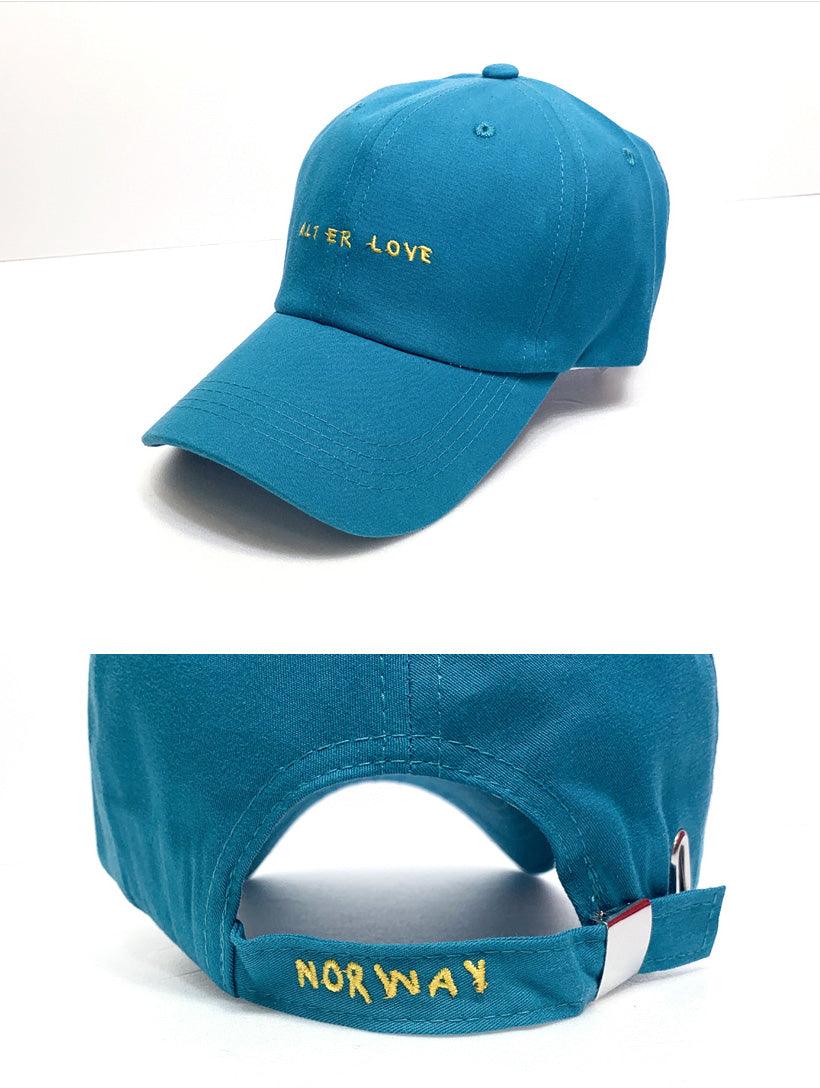 💛Alt er Love韓製湖水藍棒球帽<KR> - IKIMSTORE