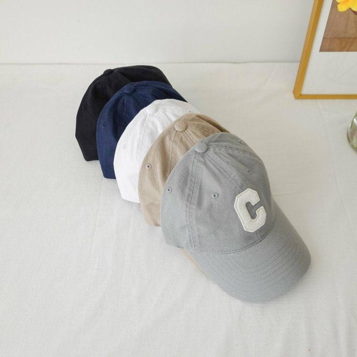 C字母貼布CAP帽<KR> - IKIMSTORE