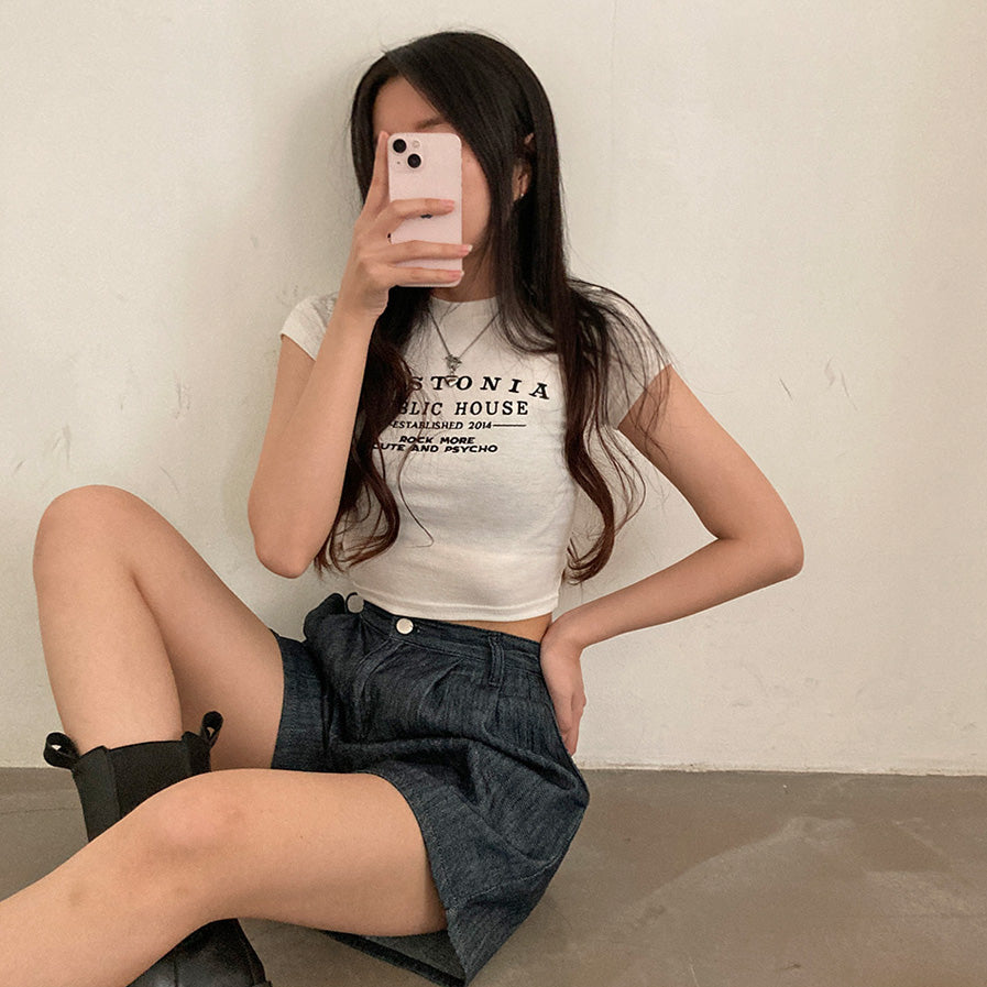 【薄款🍨/後鬆緊腰】🇰🇷韓製原色牛仔短褲&牛仔短裙(S-2XL)
