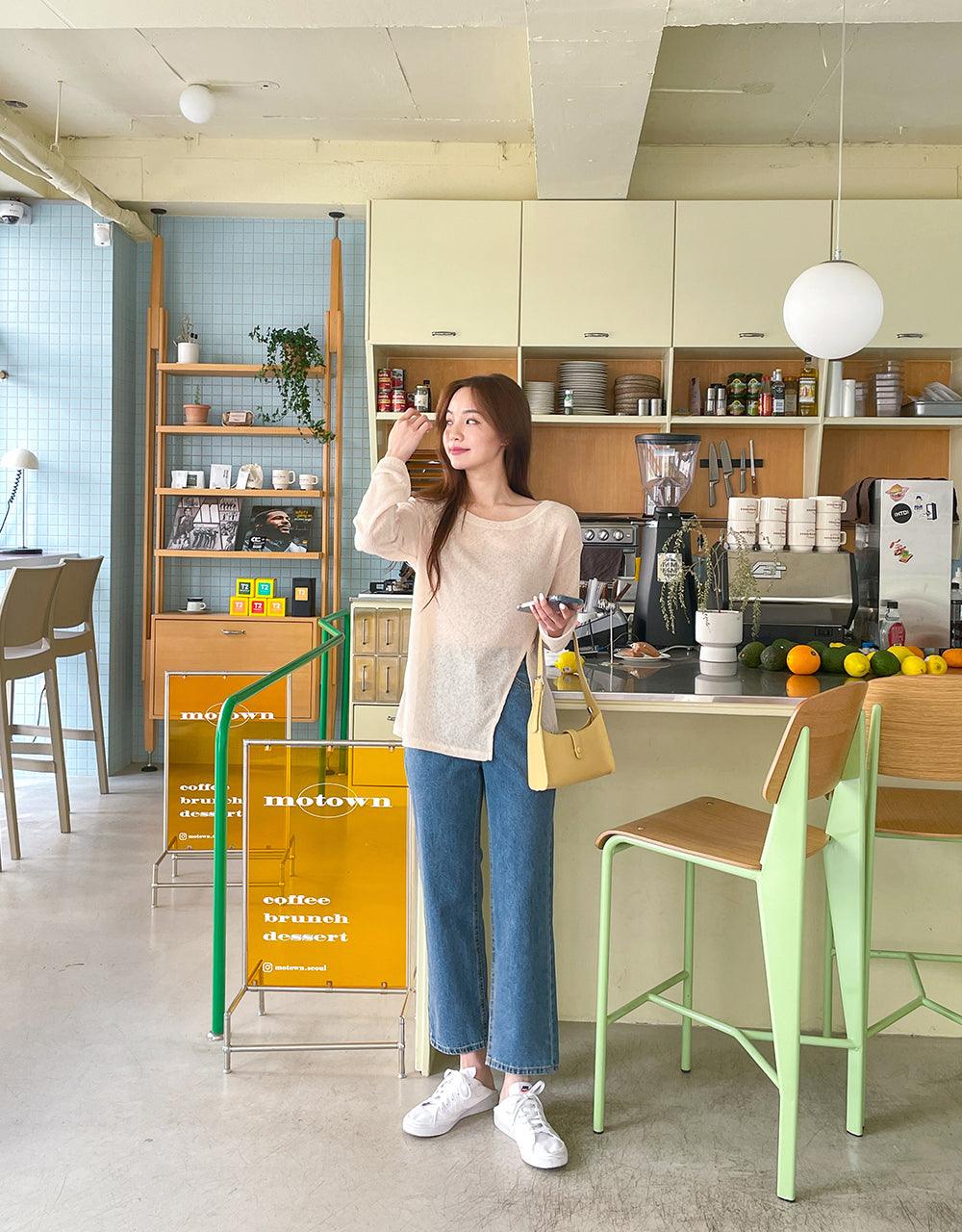 【現貨/必入單品!】韓製直筒牛仔褲<KR>(S-L) - IKIMSTORE