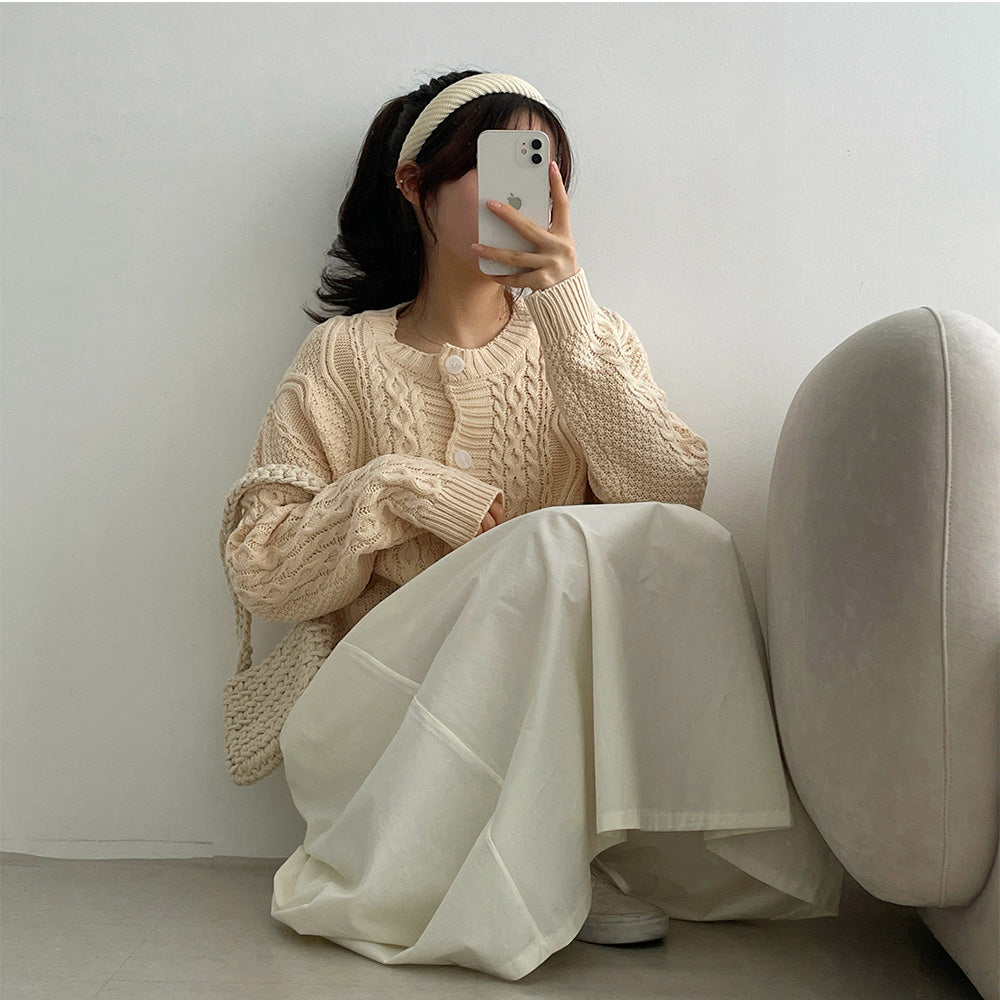 🇰🇷韓製美式休閒長傘裙