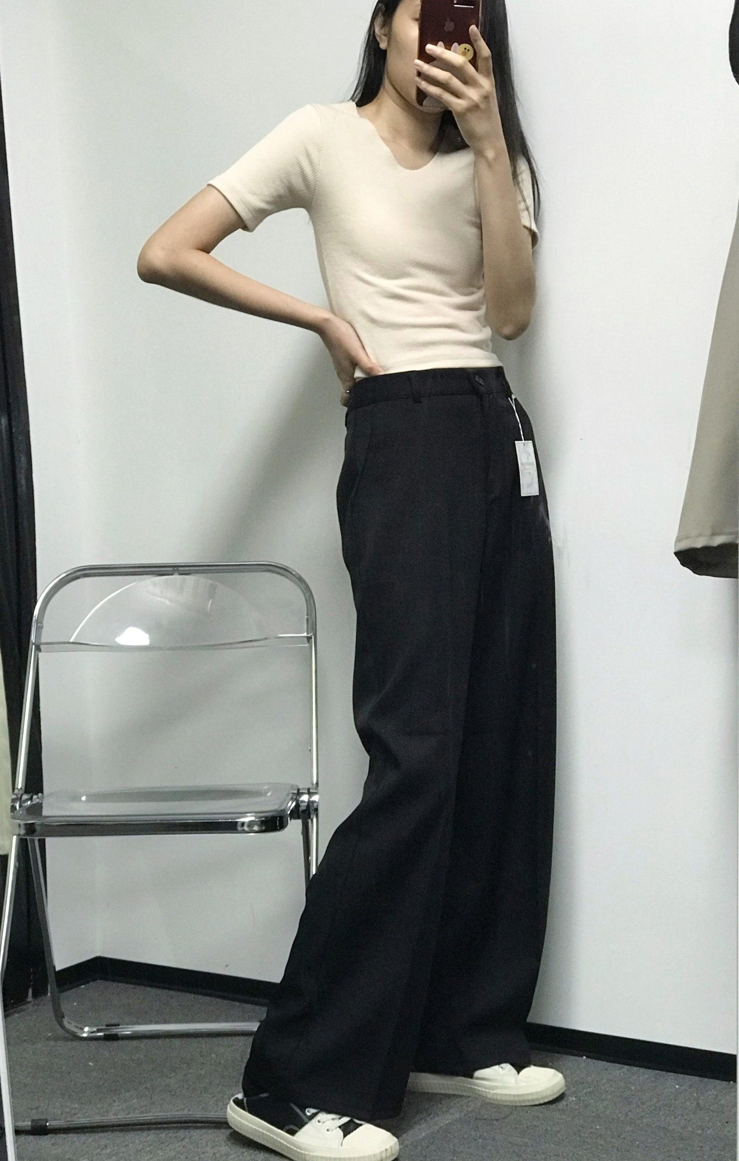 【三種長度】韓製日常西裝闊褲<KR> (S~2XL) - IKIMSTORE