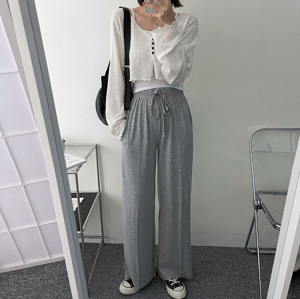 Moco鈕扣短款開衫