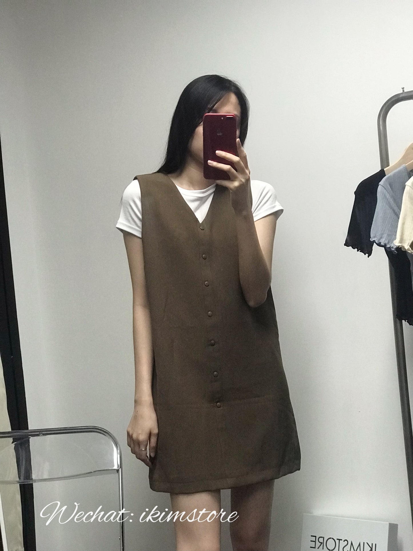 【現貨】氣質西裝背心裙 2色入 <KR> - IKIMSTORE