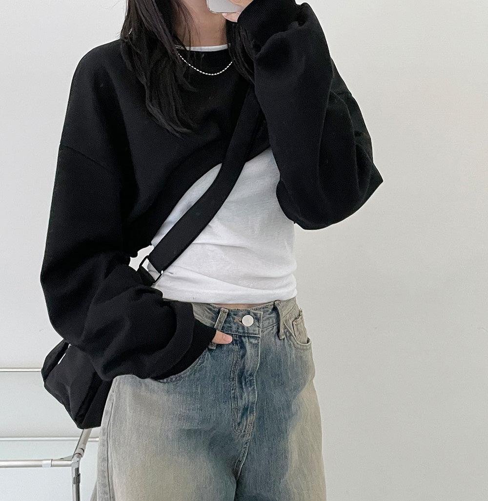 🇰🇷韓製Bolero短版衛衣<KR> - IKIMSTORE
