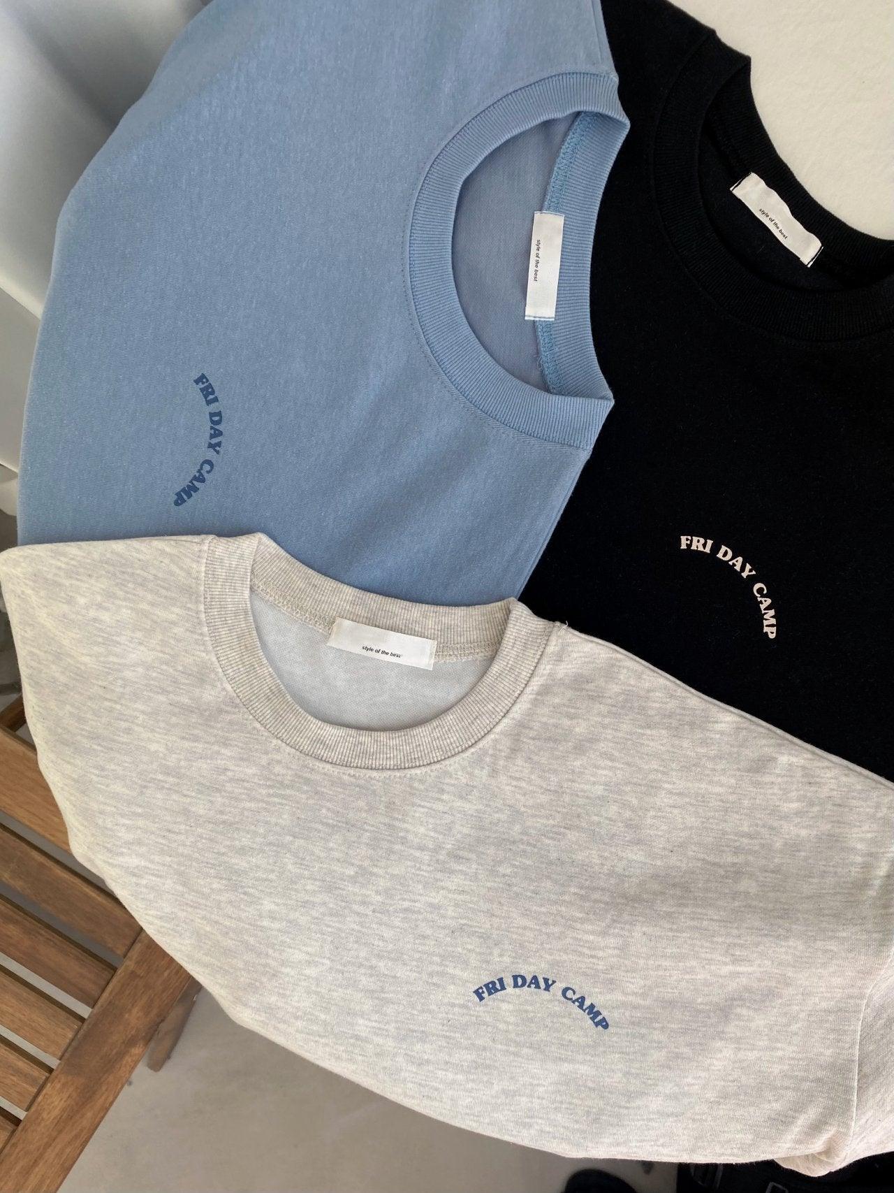 韓製Friday Camp衛衣<KR> - IKIMSTORE