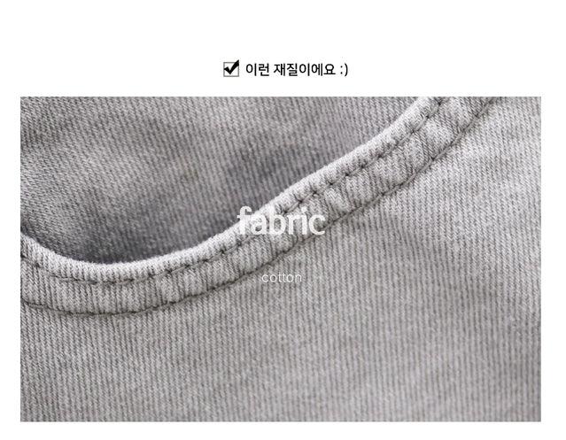 簡約明線牛仔裙<KR> - IKIMSTORE