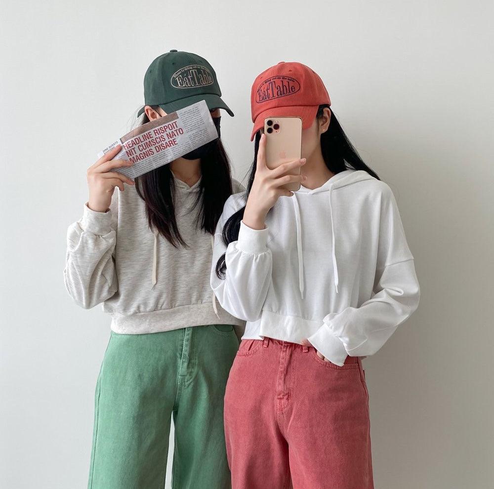 韓製EátTable刺繡棒球帽 - IKIMSTORE