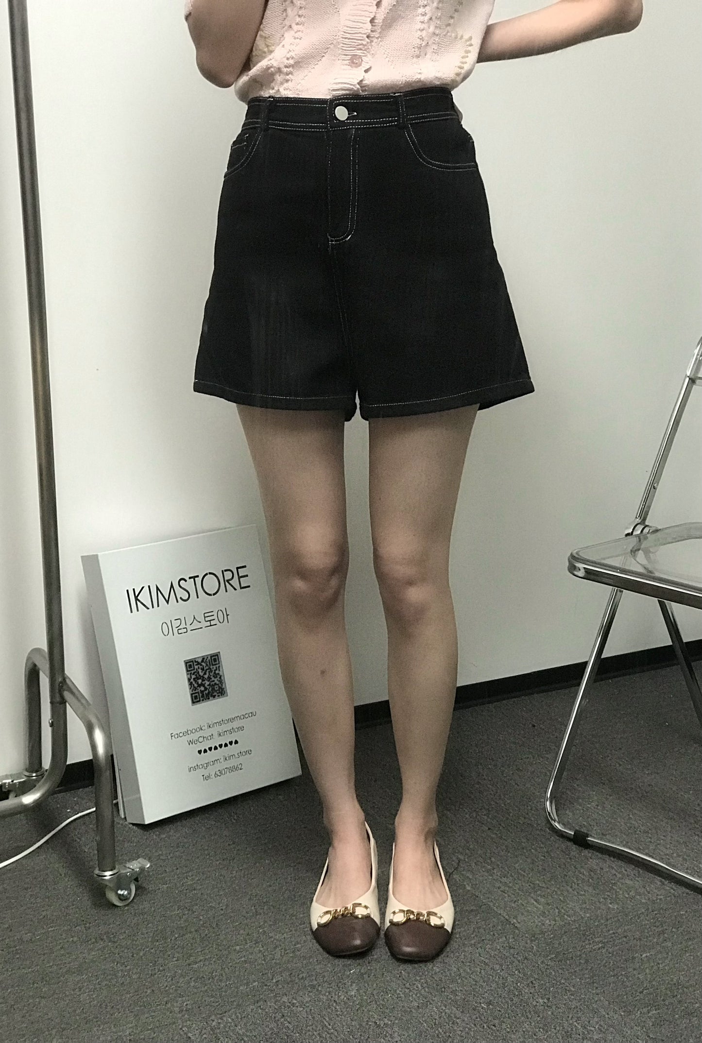 【現貨】立體花花縫線針織開衫 - IKIMSTORE