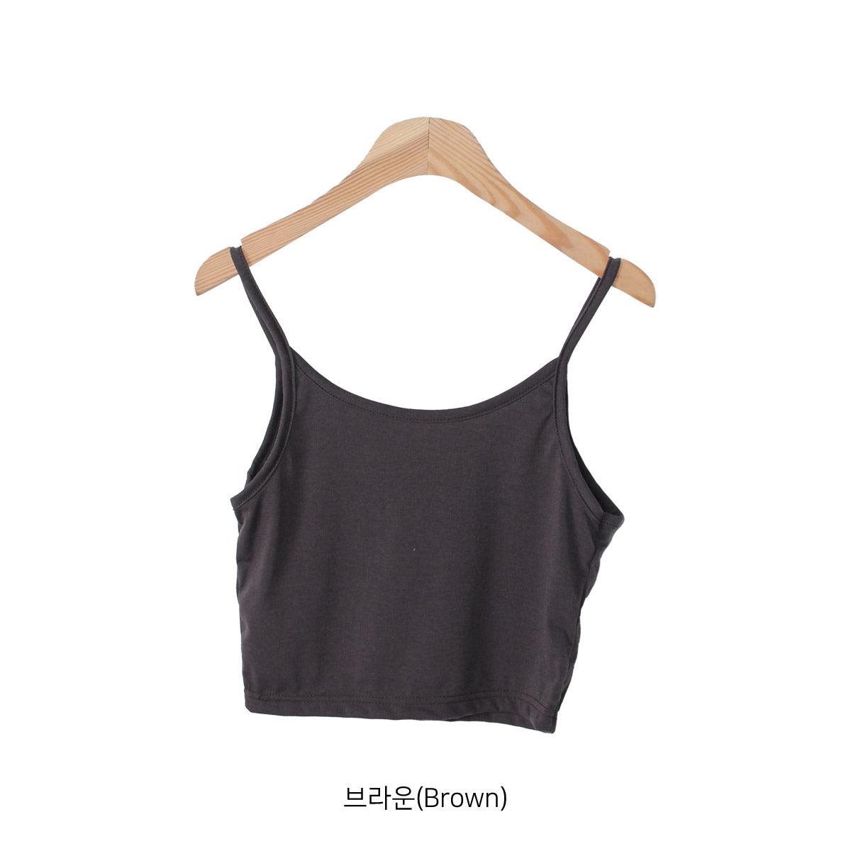 韓製清爽薄款吊帶背心<KR> - IKIMSTORE