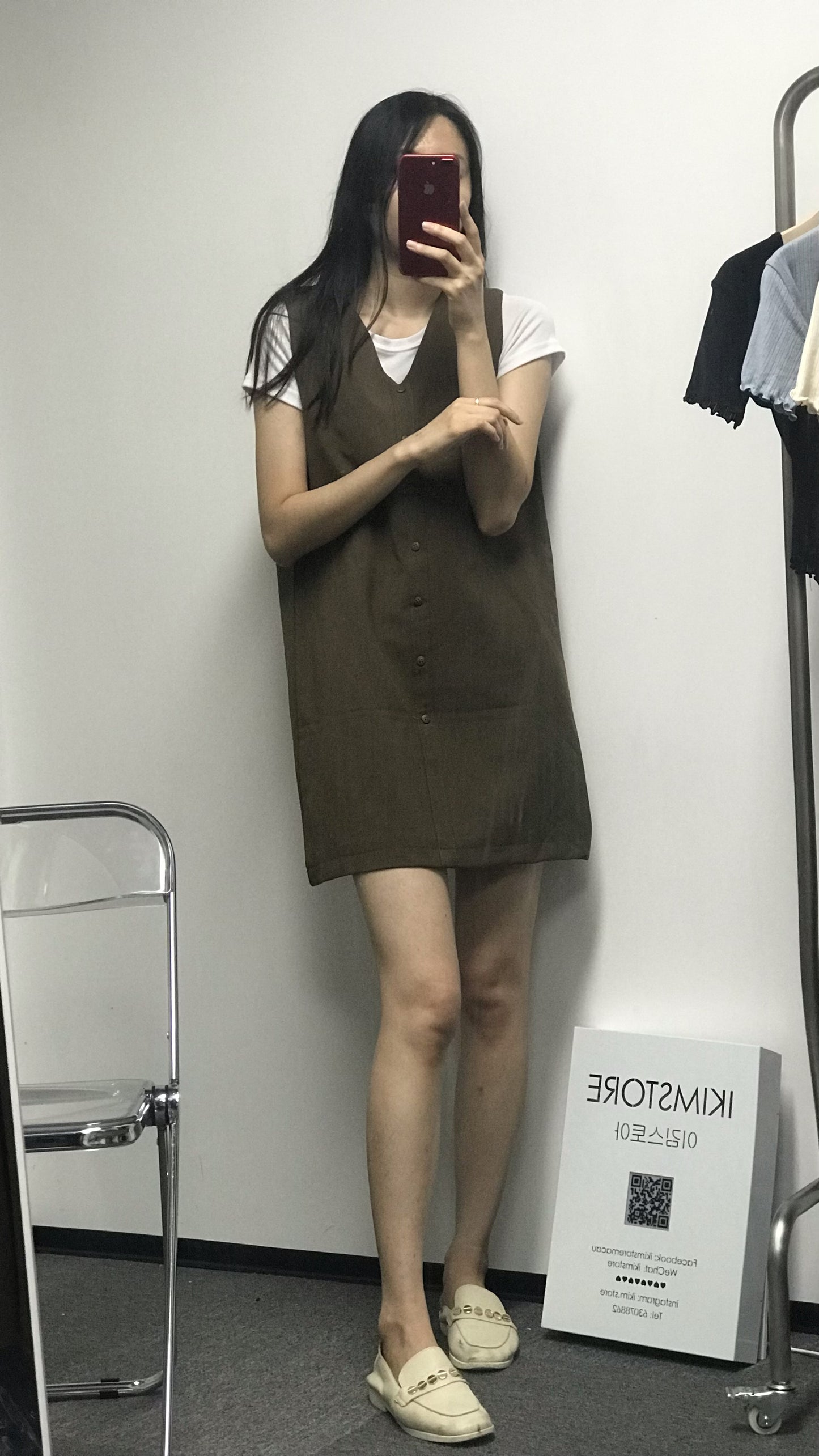 【現貨】氣質西裝背心裙 2色入 <KR> - IKIMSTORE