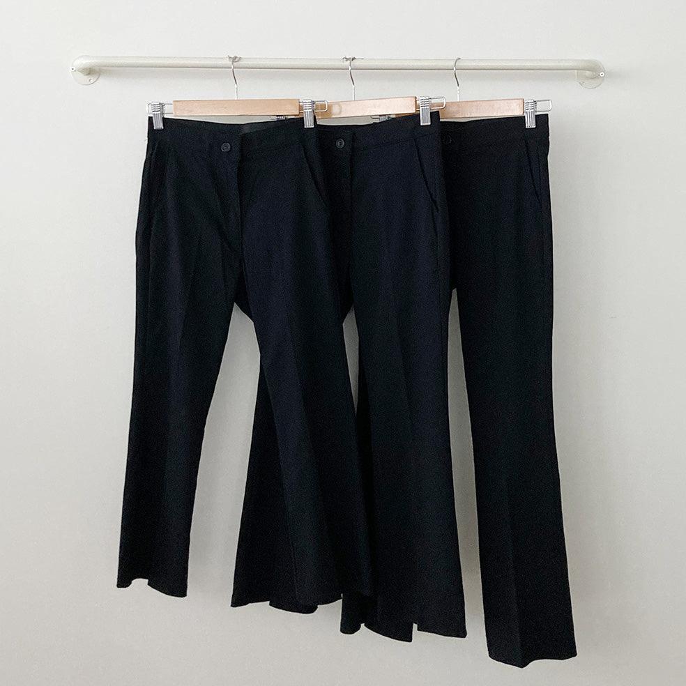 【三種長度】韓製舒適橡筋微喇褲<KR>(S~XL) - IKIMSTORE