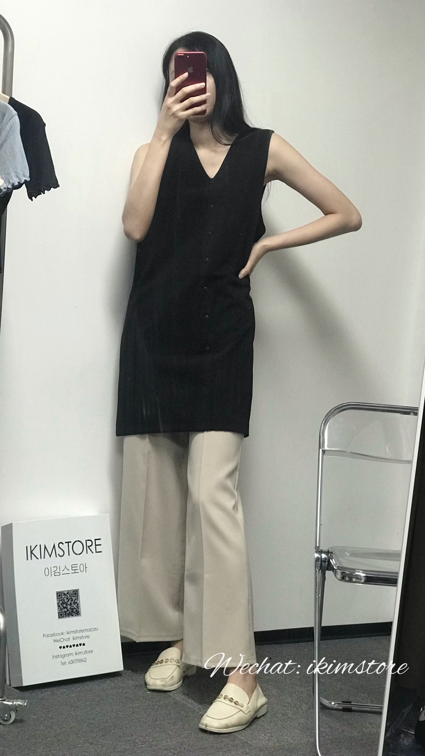 【現貨】氣質西裝背心裙 2色入 <KR> - IKIMSTORE