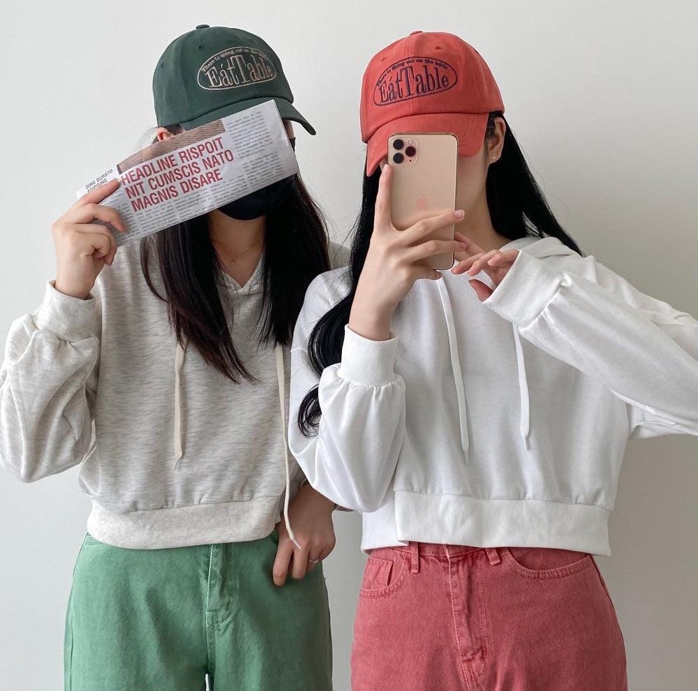韓製EátTable刺繡棒球帽 - IKIMSTORE