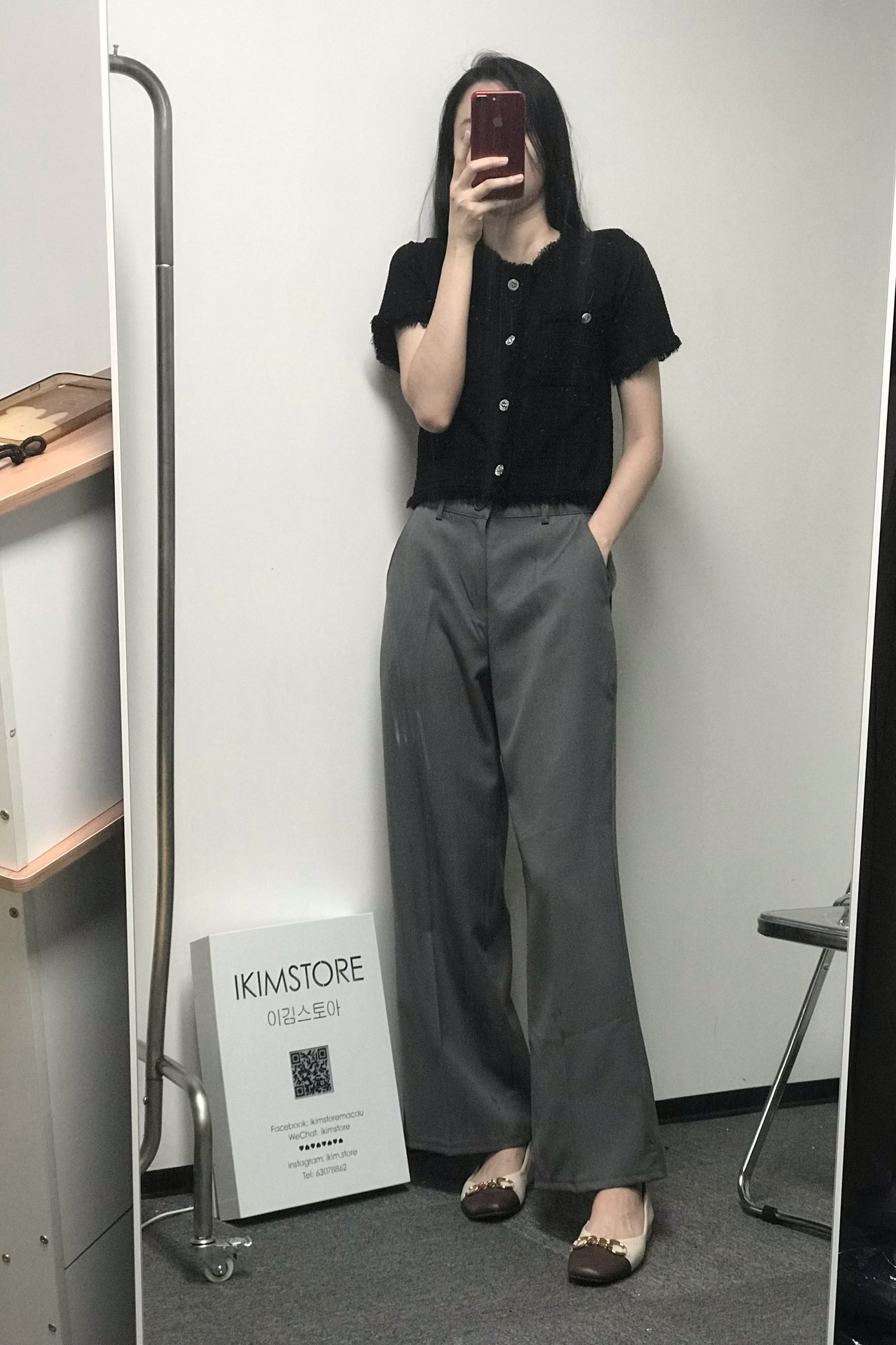 【三種長度】韓製日常西裝闊褲<KR> (S~2XL) - IKIMSTORE