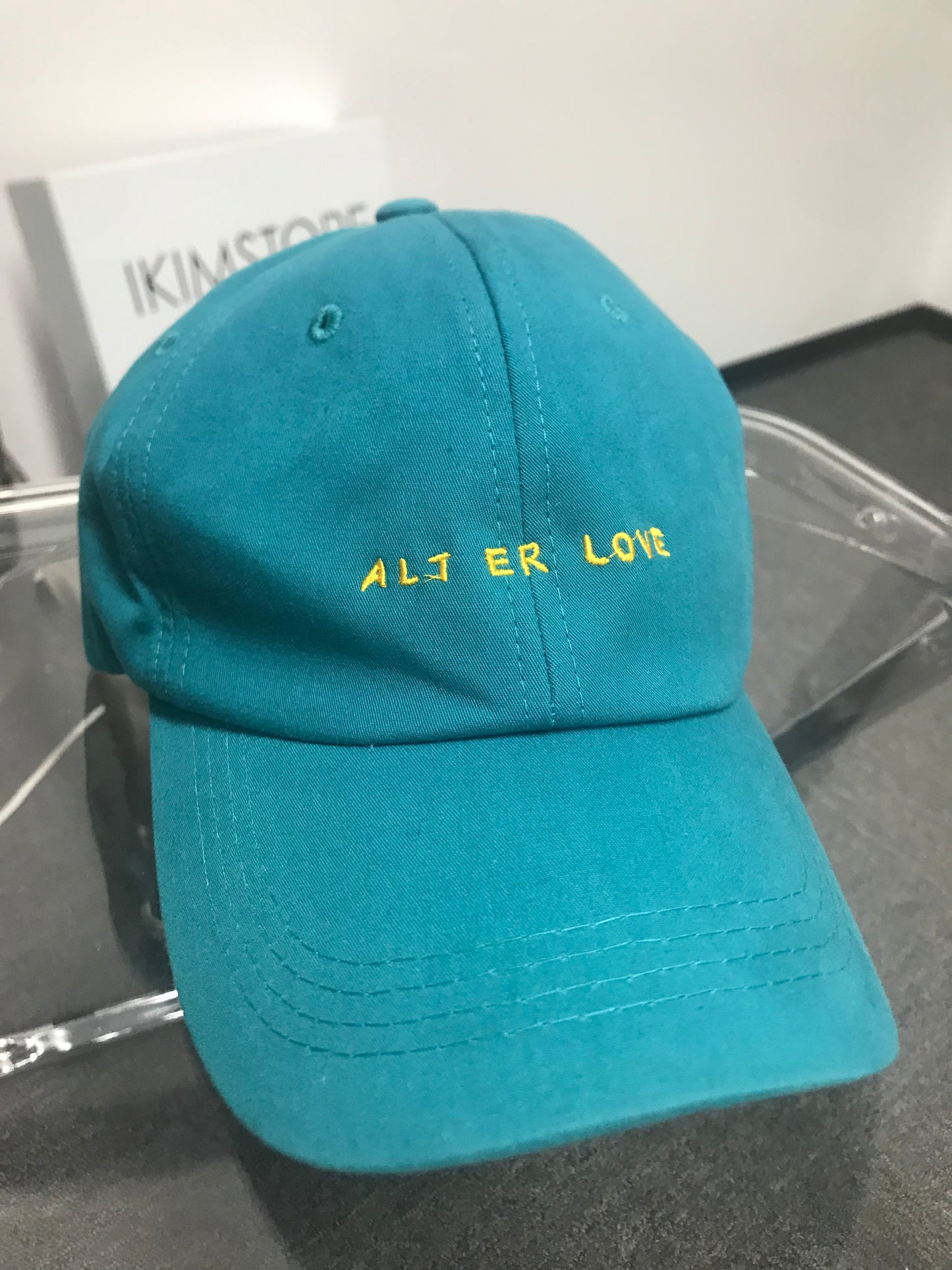 💛Alt er Love韓製湖水藍棒球帽<KR> - IKIMSTORE