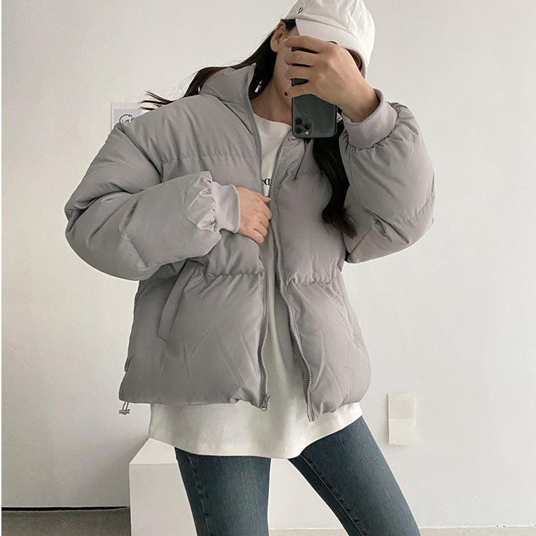【Fit&Warm!】🍬9色Mentos加厚短款棉服 - IKIMSTORE