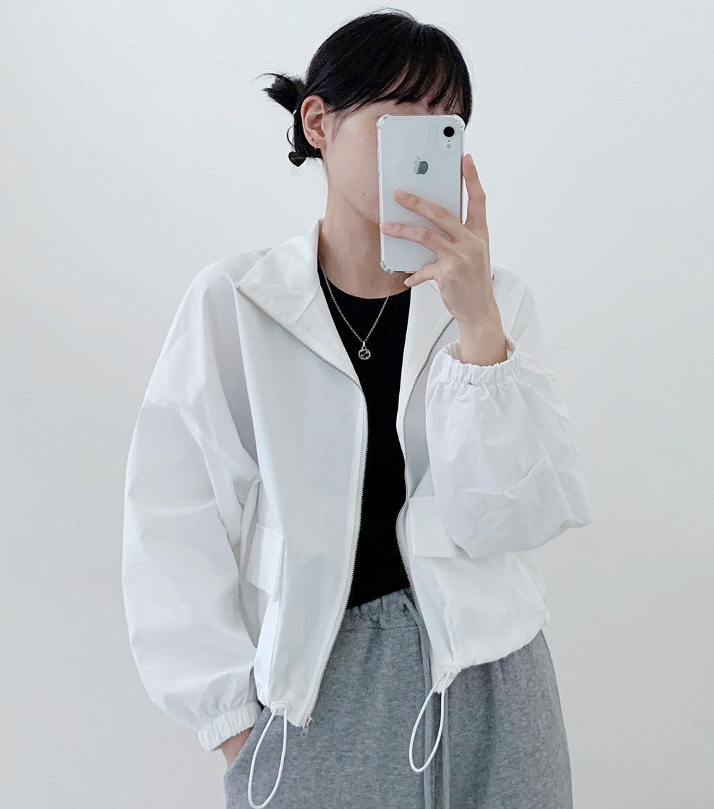 【現貨杏灰黑】Daily工裝口袋風衣外套 - IKIMSTORE