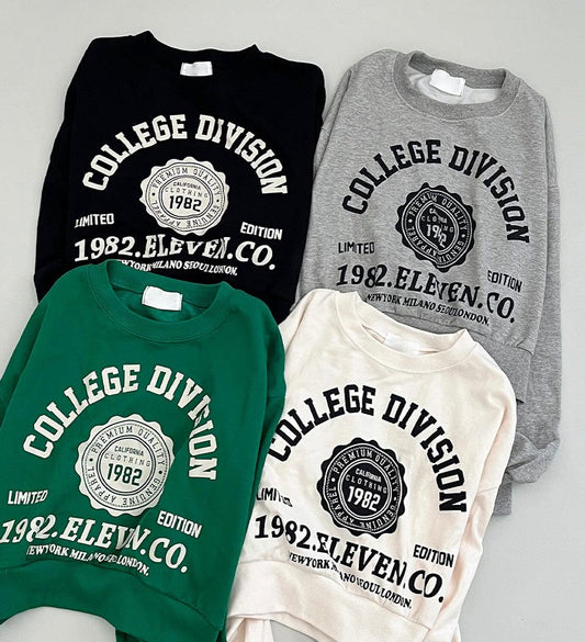 韓製1982印花短款衛衣<KR> - IKIMSTORE