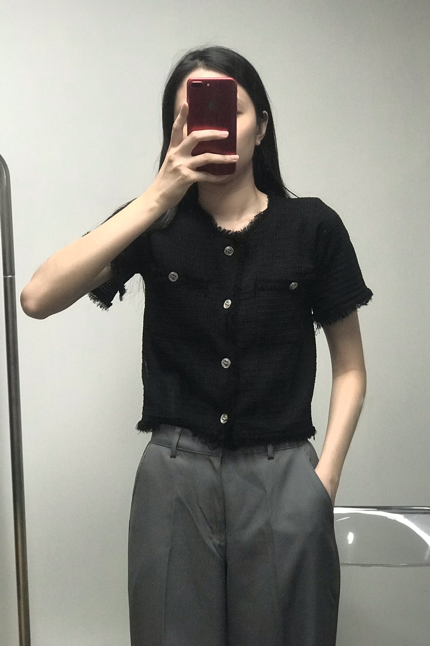 【三種長度】韓製日常西裝闊褲<KR> (S~2XL) - IKIMSTORE