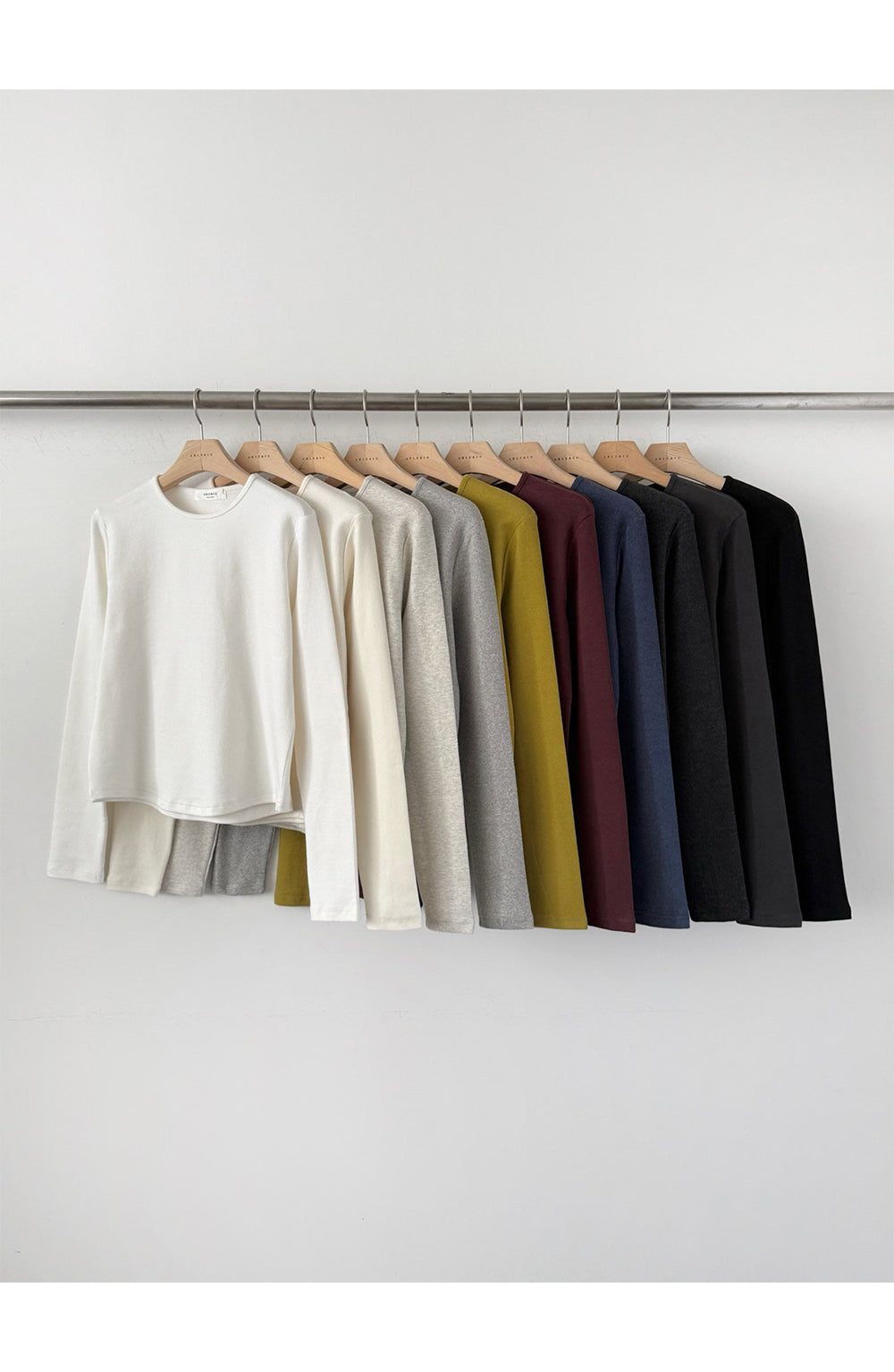 ☁️軟軟糯糯長袖圓領T恤