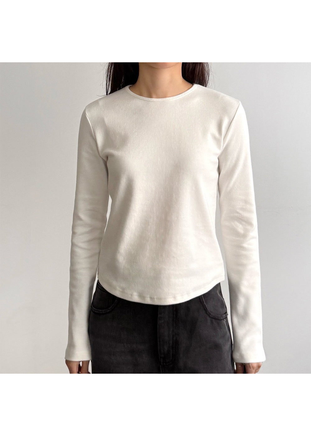 ☁️軟軟糯糯長袖圓領T恤