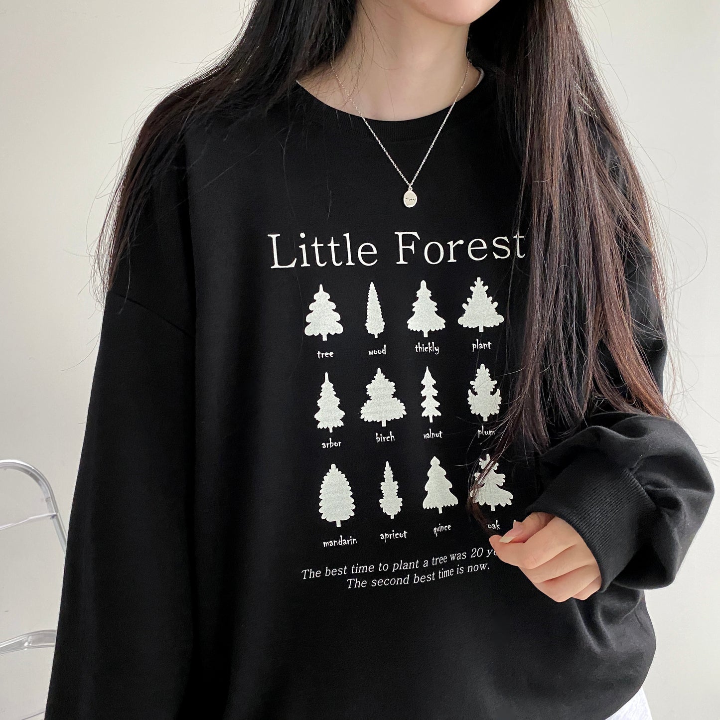 🌲韓製Little Forest衛衣