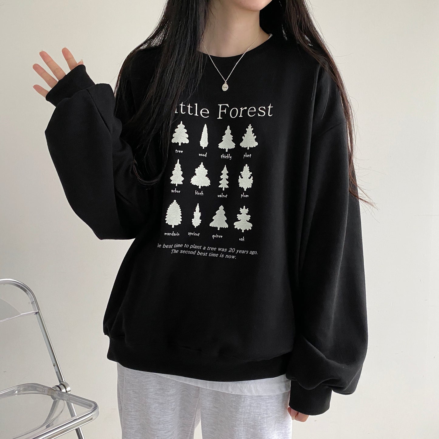 🌲韓製Little Forest衛衣