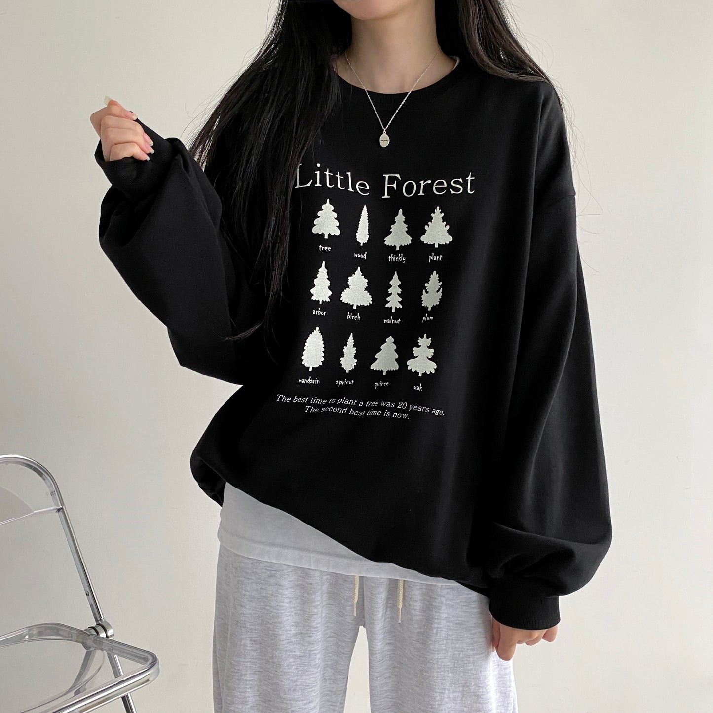 🌲韓製Little Forest衛衣