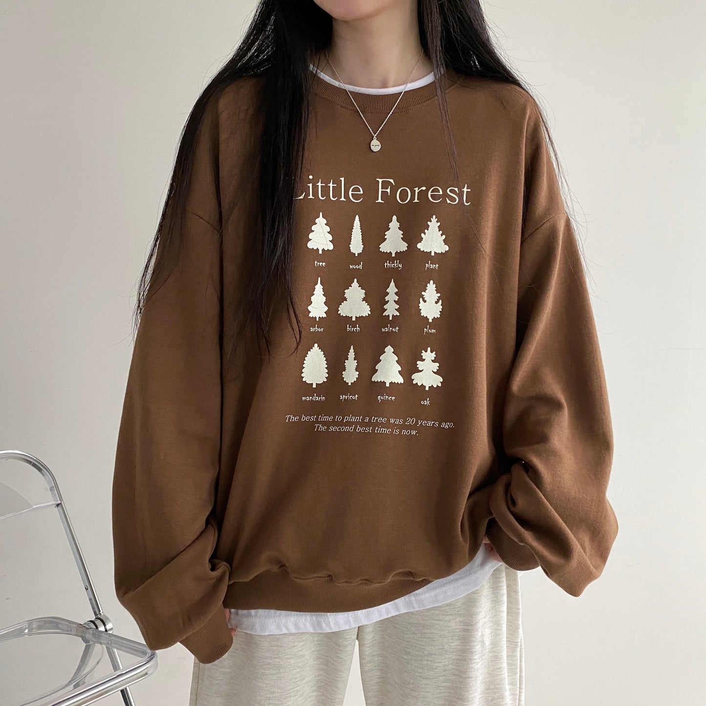 🌲韓製Little Forest衛衣