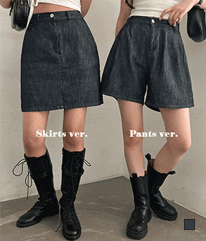 【薄款🍨/後鬆緊腰】🇰🇷韓製原色牛仔短褲&牛仔短裙(S-2XL)