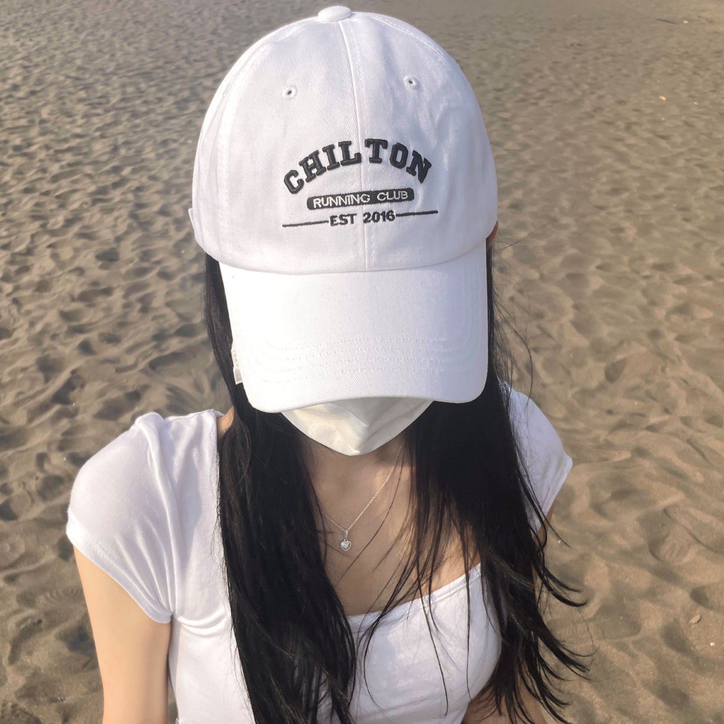 韓製Chilton刺繡棒球帽