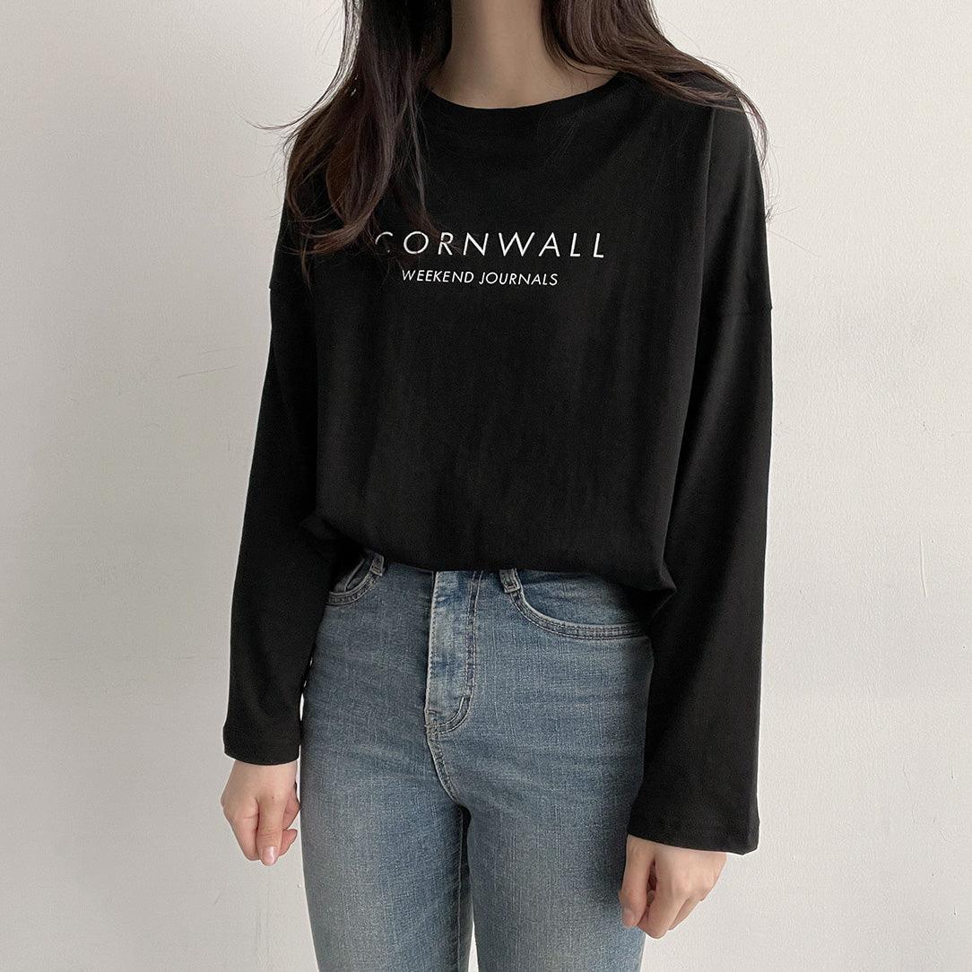 韓製Cornwall長袖T恤<KR> - IKIMSTORE