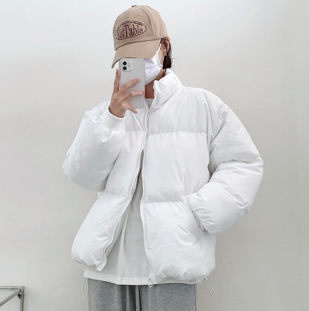 【2Size】🍞冬季加厚빵빵棉服夾克(4color) - IKIMSTORE