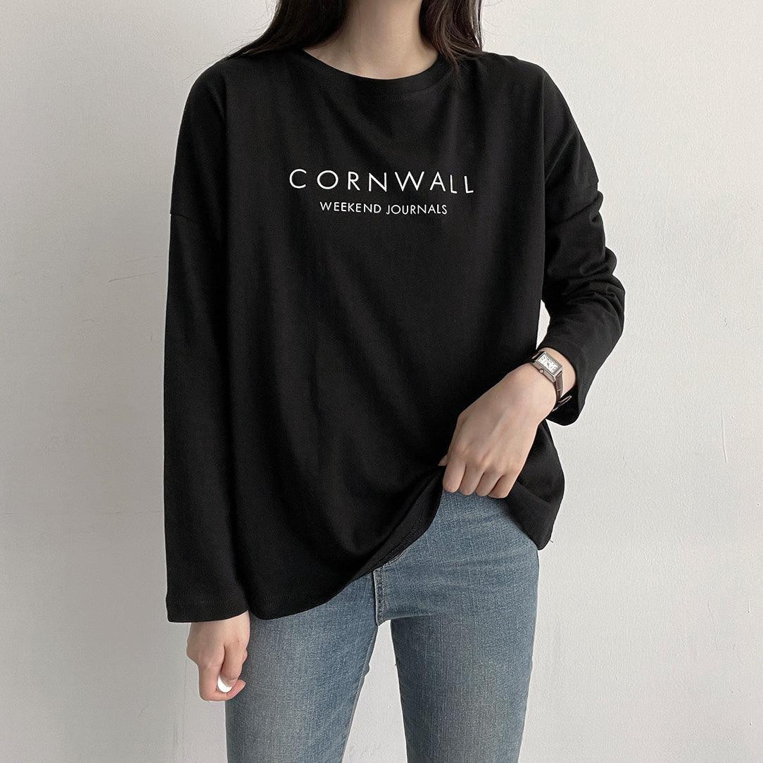 韓製Cornwall長袖T恤<KR> - IKIMSTORE