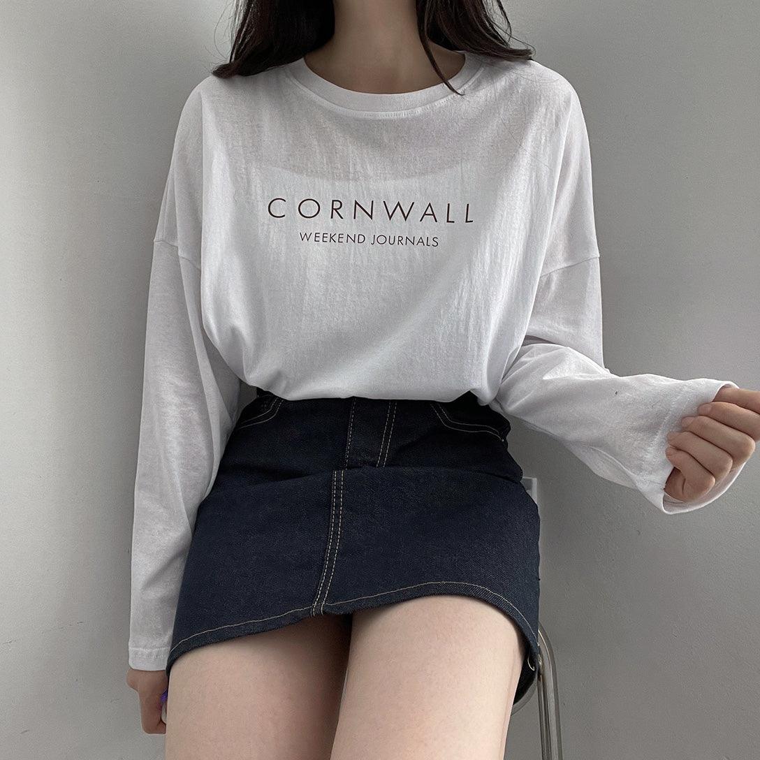 韓製Cornwall長袖T恤<KR> - IKIMSTORE