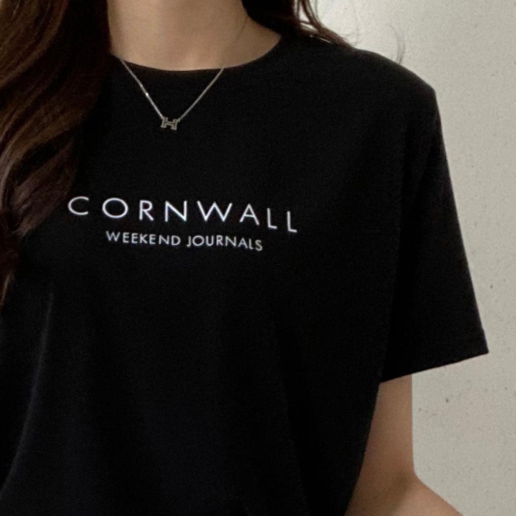 CORNWALL簡約短袖T恤<KR> - IKIMSTORE