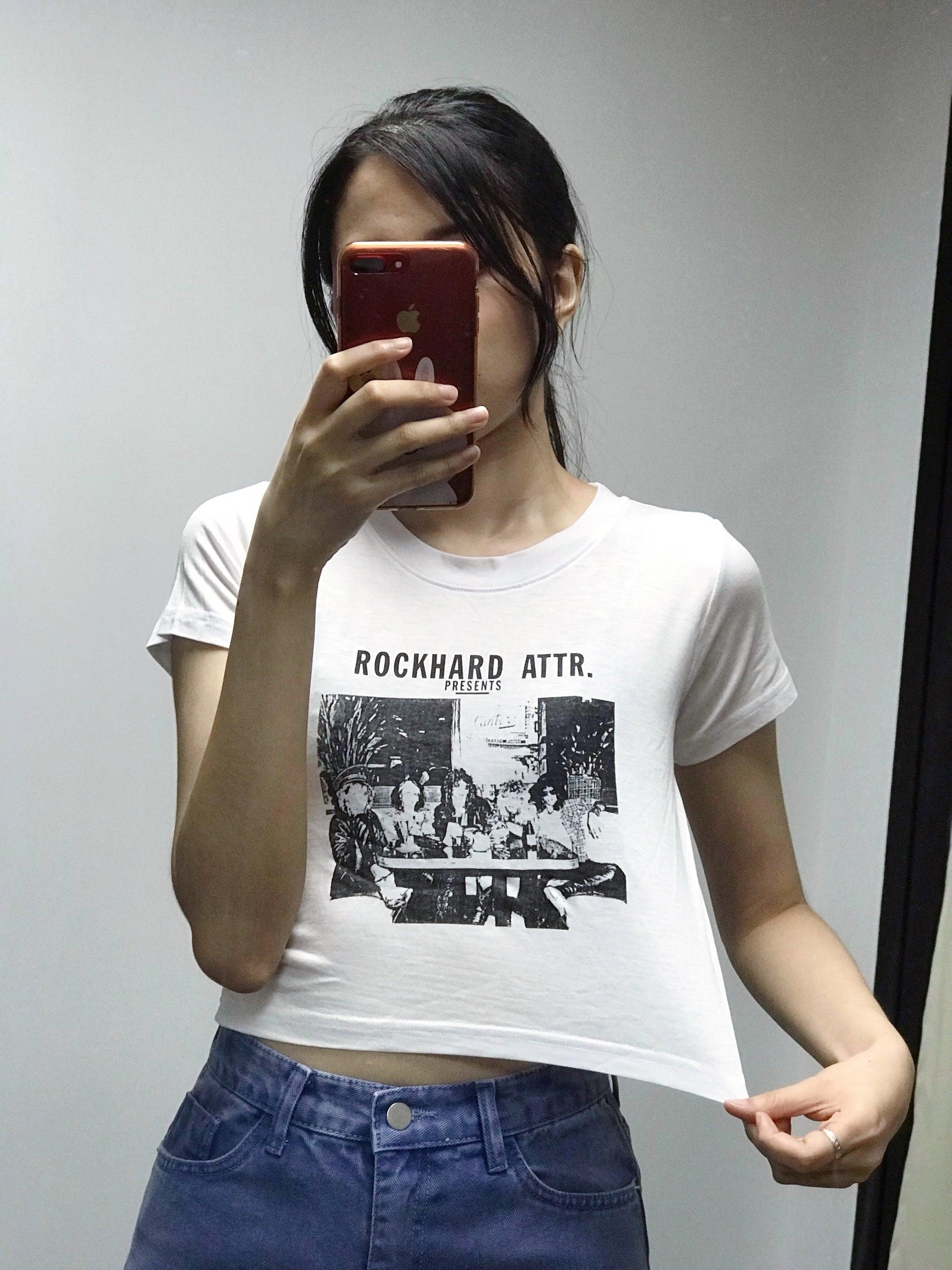 🇰🇷韓製Rockhard短款T恤 - IKIMSTORE