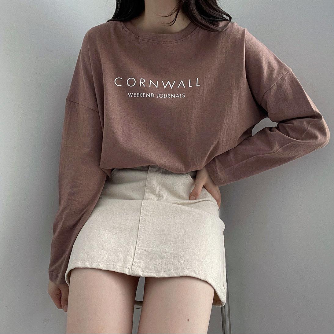 韓製Cornwall長袖T恤<KR> - IKIMSTORE