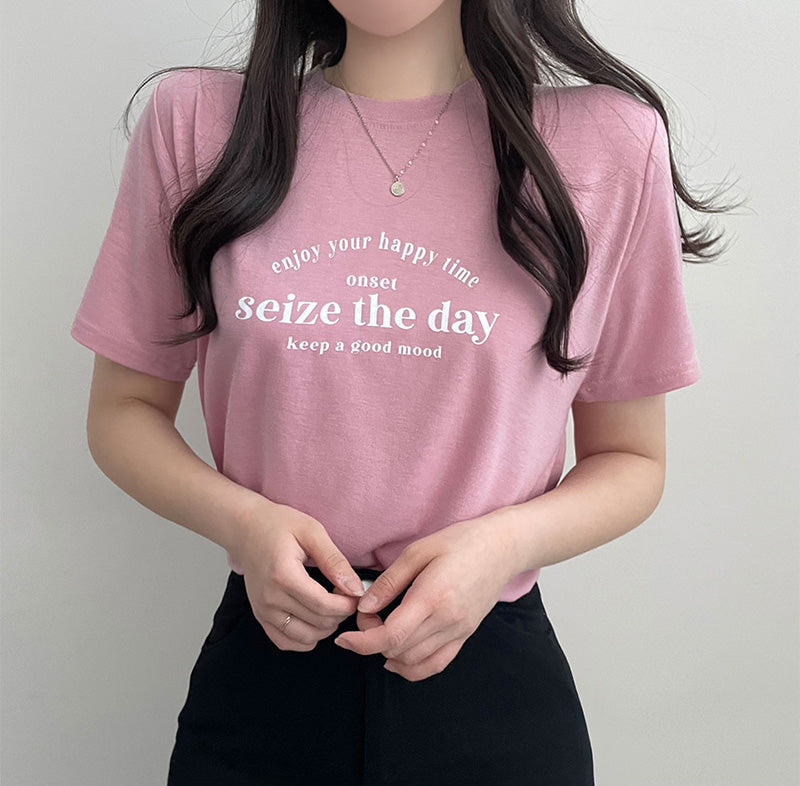 韓製🇰🇷Seize the day短袖T恤