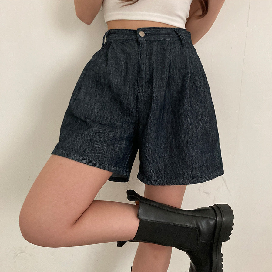 【薄款🍨/後鬆緊腰】🇰🇷韓製原色牛仔短褲&牛仔短裙(S-2XL)