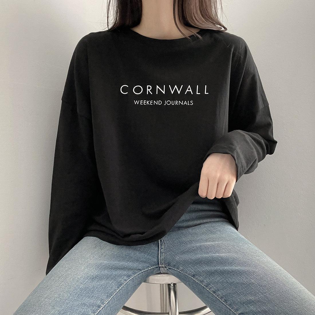 韓製Cornwall長袖T恤<KR> - IKIMSTORE