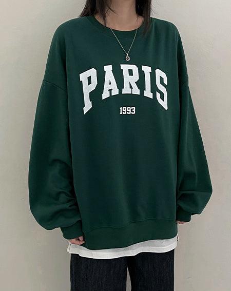 韓製Paris1993印字衛衣<KR> - IKIMSTORE