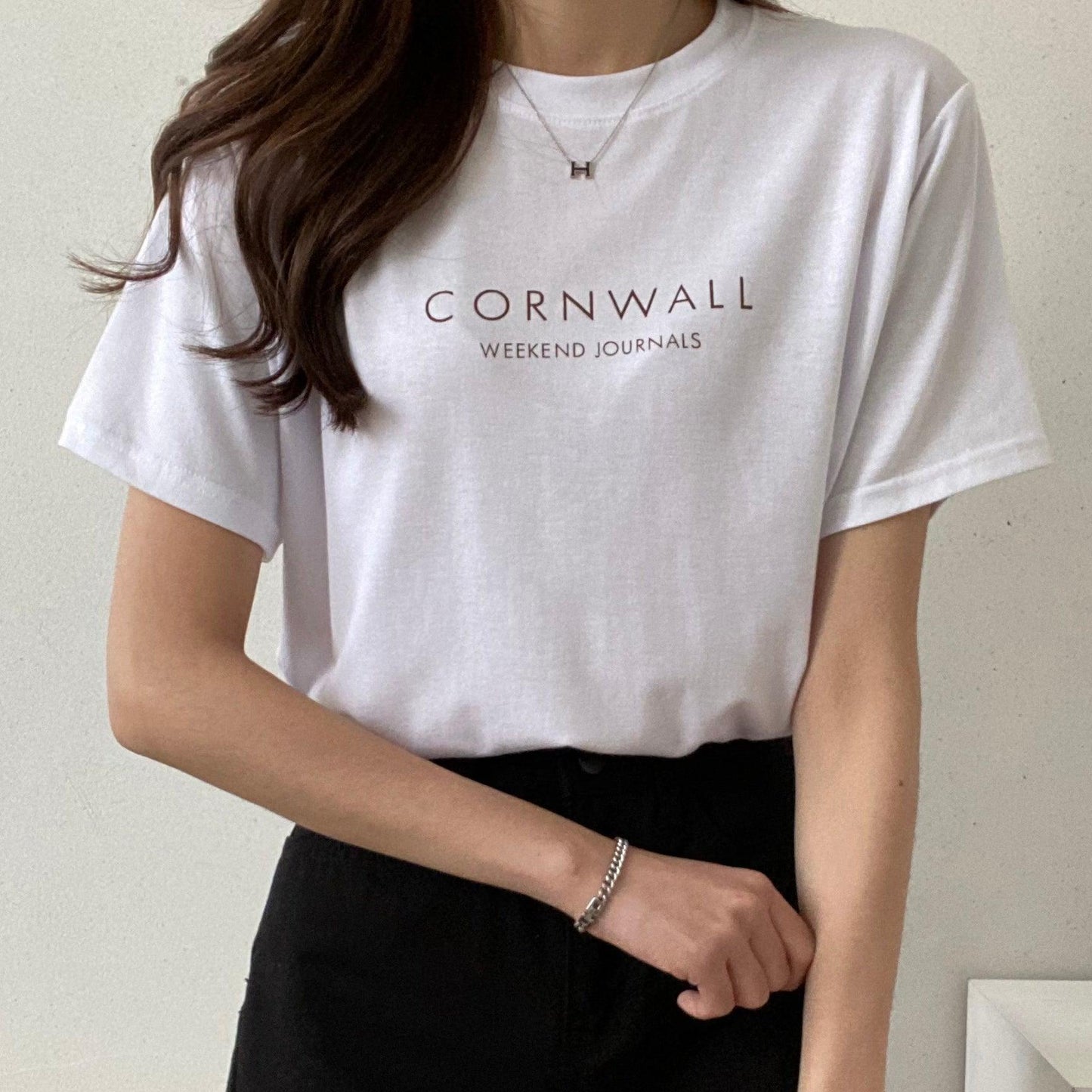 CORNWALL簡約短袖T恤<KR> - IKIMSTORE